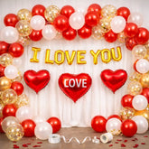 I LOVE YOU Decoration Combo (40 Balloons Set)