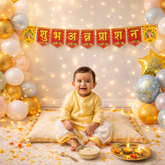 Shubh Annaprashan Banner Decoration