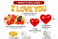 I LOVE YOU Decoration Combo