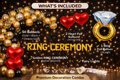 Ring Ceremony combo (60 balloons set)