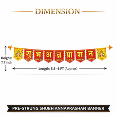 Shubh Annaprashan Banner Decoration