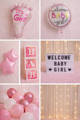 It’s a Girl Baby Welcome Decoration Combo